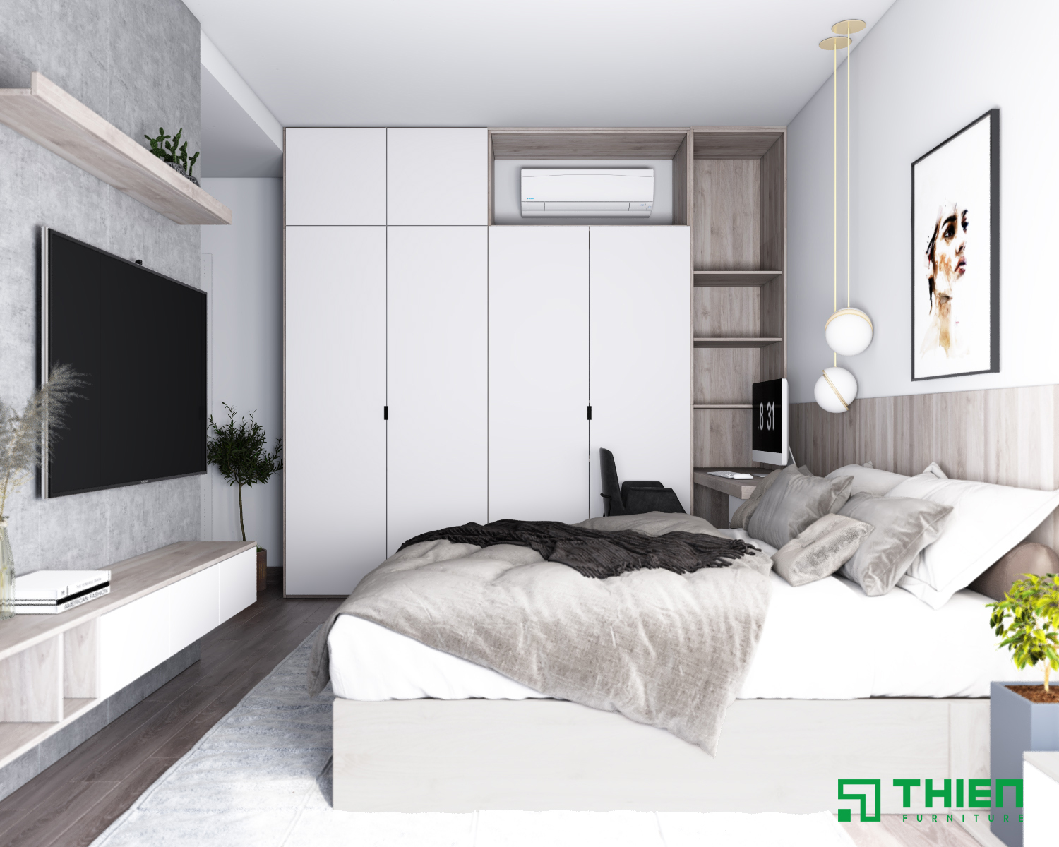 nội thất chị điệp the zen residence